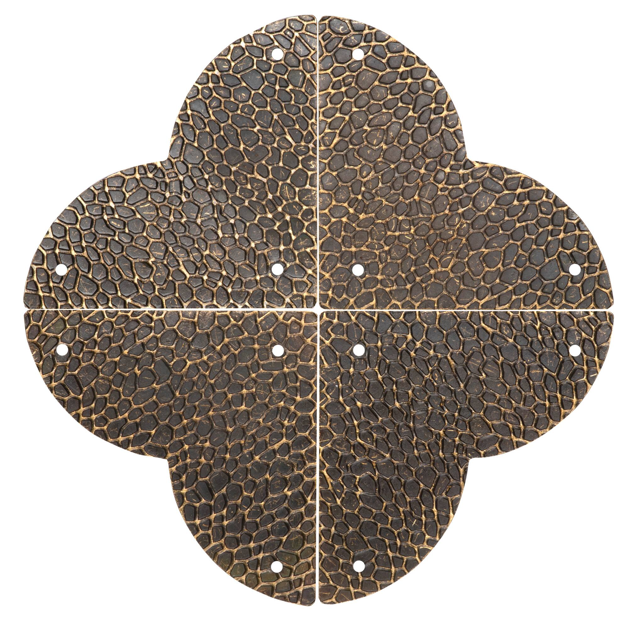 Dritz® Home Pack of 3 Large Textured Quatrefoil Corners